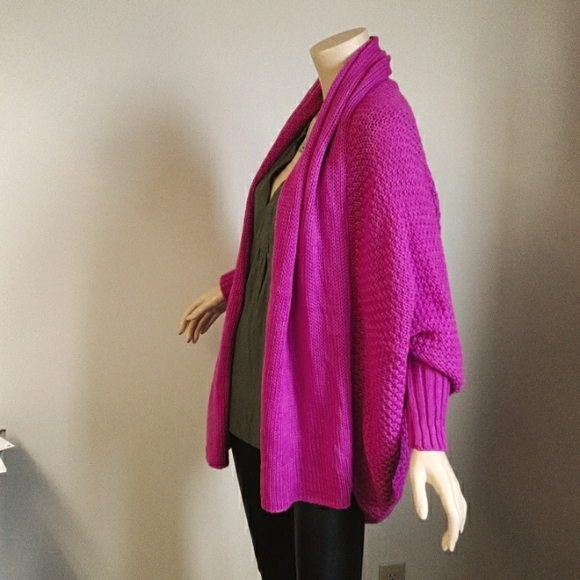 C+D+M batwing drop shoulder cardigan - Picture 4 of 4